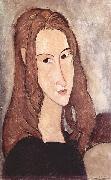 Amedeo Modigliani Portrait of Jeanne Hebuterne oil on canvas